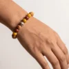 Mookaite Jasper 8mm bracelet wrist close-up