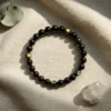 8mm Golden obsidian crystal bracelet 8mm with natural golden sheen in sunlight