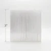 3-inch square selenite charging plate shown on a white background